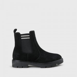 Fillie Chelsea Boot leather black